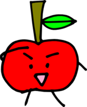 daily apple`n sticker #2117701