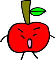 daily apple`n sticker #2117706