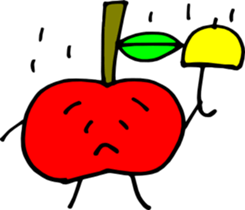 daily apple`n sticker #2117712