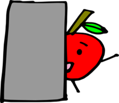 daily apple`n sticker #2117713