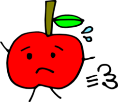 daily apple`n sticker #2117714