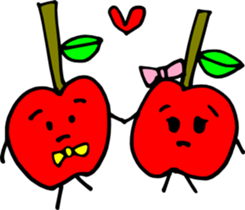 daily apple`n sticker #2117720