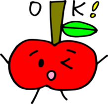 daily apple`n sticker #2117723