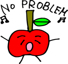 daily apple`n sticker #2117724