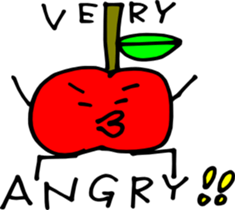 daily apple`n sticker #2117727