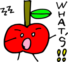 daily apple`n sticker #2117731