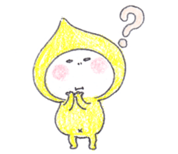 lonely yellow star sticker #2118240