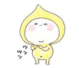 lonely yellow star sticker #2118242