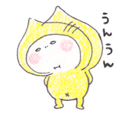 lonely yellow star sticker #2118249