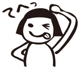 A kansai girl Okappachan sticker #2118392