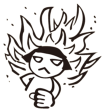 A kansai girl Okappachan sticker #2118408