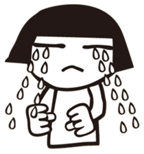 A kansai girl Okappachan sticker #2118409