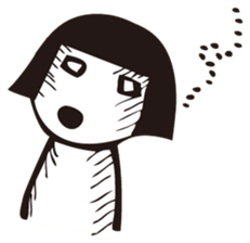 A kansai girl Okappachan sticker #2118413