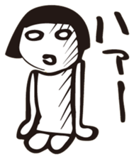 A kansai girl Okappachan sticker #2118418