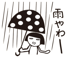 A kansai girl Okappachan sticker #2118420