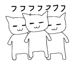 Cat speaking Japanese sticker #2118609