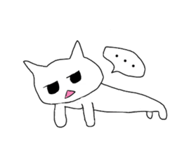 Cat speaking Japanese sticker #2118612