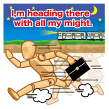 Cool drawing doll sticker (English ver.) sticker #2118866