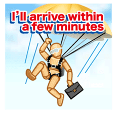 Cool drawing doll sticker (English ver.) sticker #2118867