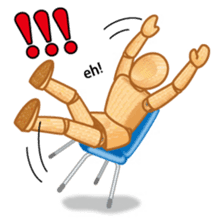 Cool drawing doll sticker (English ver.) sticker #2118878