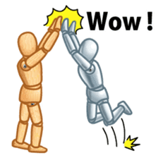 Cool drawing doll sticker (English ver.) sticker #2118883