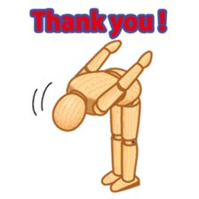 Cool drawing doll sticker (English ver.) sticker #2118888