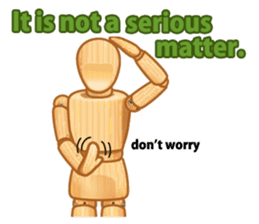 Cool drawing doll sticker (English ver.) sticker #2118889