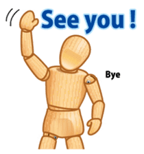 Cool drawing doll sticker (English ver.) sticker #2118900