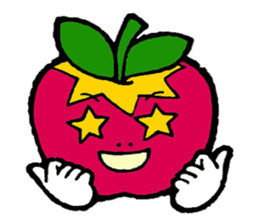 Mr.apple Ms.apple sticker #2119511