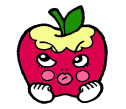 Mr.apple Ms.apple sticker #2119520
