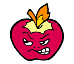 Mr.apple Ms.apple sticker #2119522