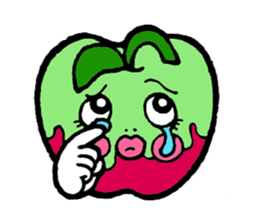 Mr.apple Ms.apple sticker #2119524