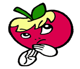 Mr.apple Ms.apple sticker #2119529