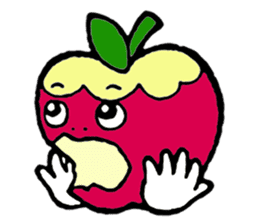 Mr.apple Ms.apple sticker #2119534