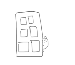 honwaka cat sticker #2119669