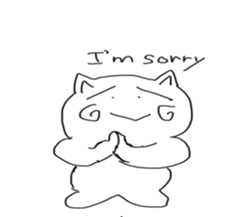 honwaka cat sticker #2119672