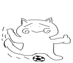 honwaka cat sticker #2119676