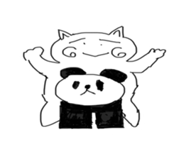 honwaka cat sticker #2119677