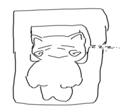 honwaka cat sticker #2119682