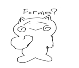 honwaka cat sticker #2119683