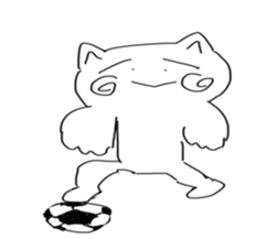 honwaka cat sticker #2119692