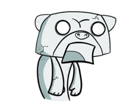 Puggy : I'm Pugman. sticker #2120423