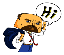 Puggy : I'm Pugman. sticker #2120436