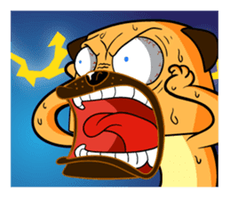 Puggy : I'm Pugman. sticker #2120438