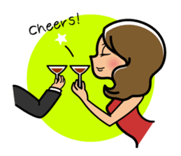 Takahiro Obata Music Office Vo)Aya Ito sticker #2120787