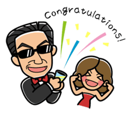 Takahiro Obata Music Office Vo)Aya Ito sticker #2120809