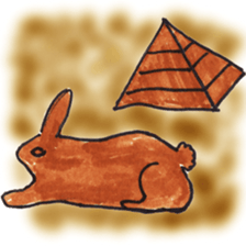 Pero rabbit sticker #2121209