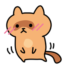 Raccoon dog sticker #2121925