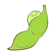 Kawaii EDAMAME sticker #2122193
