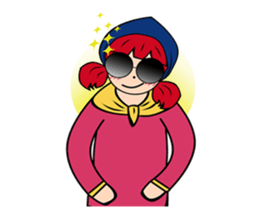 01 : Miss Honeybell (English Version) sticker #2122261